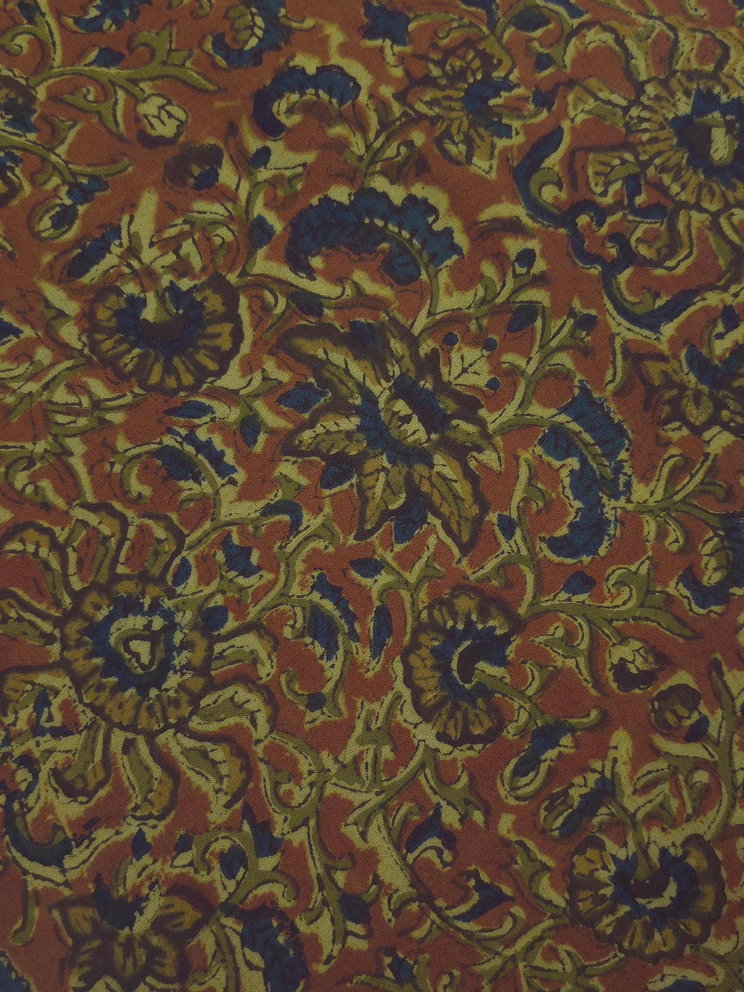 Pure cotton bagru dabu printed fabric DRM-062 **ready to dispatch**