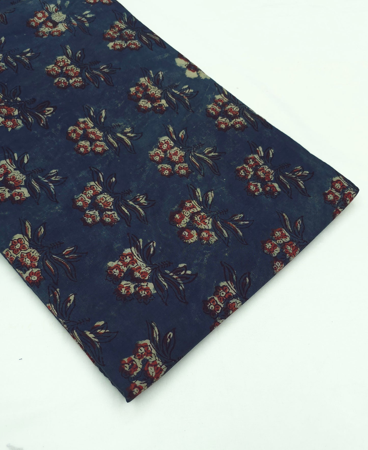 Pure bagru dabu printed cotton fabric DRM-170 **ready to dispatch**