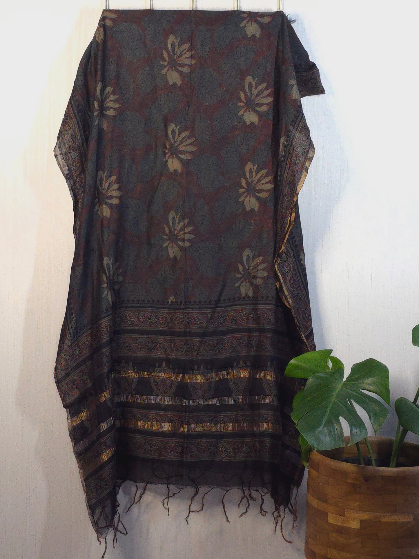Pure chanderi dupatta DRM-185 **ready to dispatch**