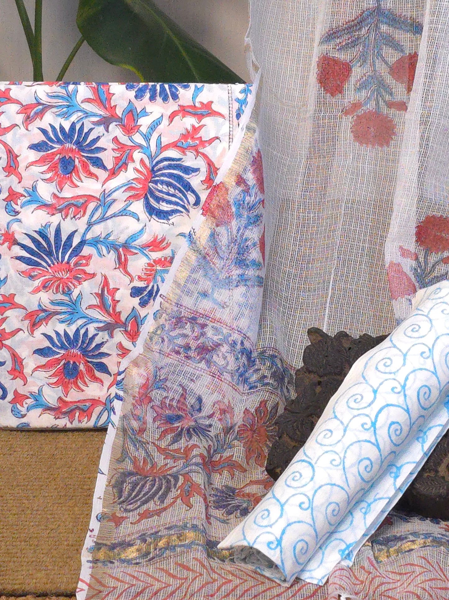 Pure cotton (3PC) suite with dupatta USS-096 **ready to dispatch**