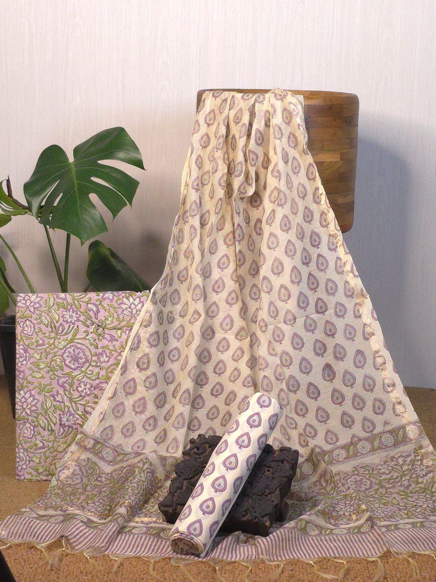 Pure cotton (3PC) suite with dupatta USS-088 **ready to dispatch**