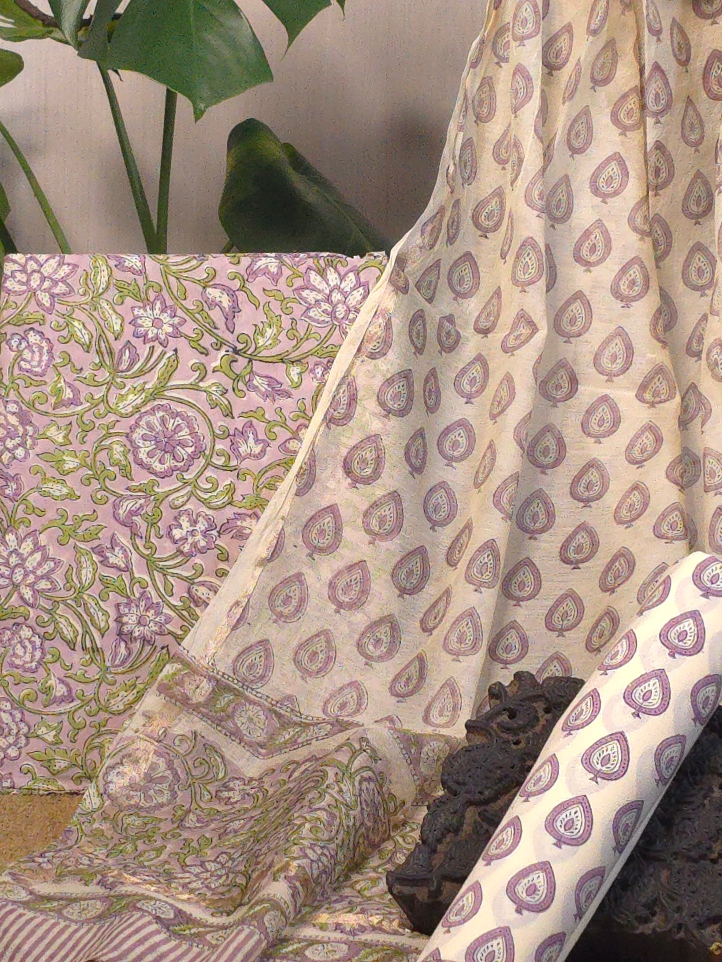 Pure cotton (3PC) suite with dupatta USS-088 **ready to dispatch**