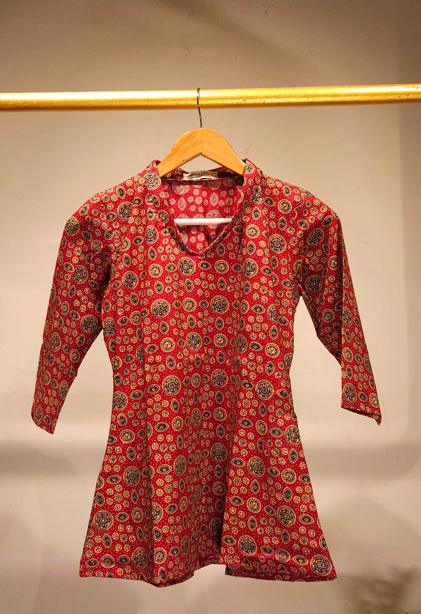 Casual indo western soft cotton tops ( pack of 3) MBS-724 ** Ready to dispatch **