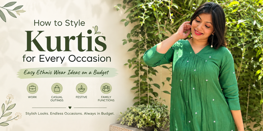 How to Style Kurtis for Every Occasion: Easy Ethnic Wear Ideas on a Budget