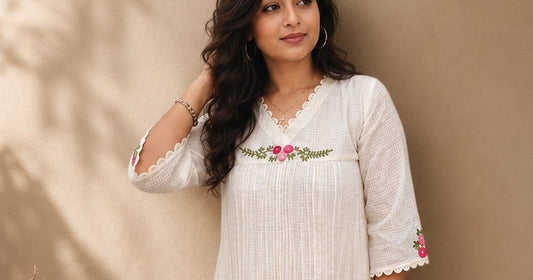 Types of Kurtis Every Wardrobe Needs (A-Line, Straight, Anarkali, Angrakha)