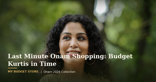 Last Minute Onam Shopping: Budget Kurtis in Time