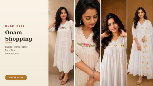 Onam Shopping: Budget Kurta Looks for Office Celebrations