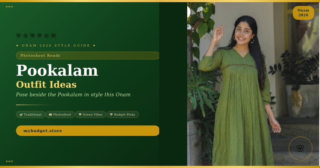 Onam Photoshoot Outfit Ideas: Pookalam Worthy Looks