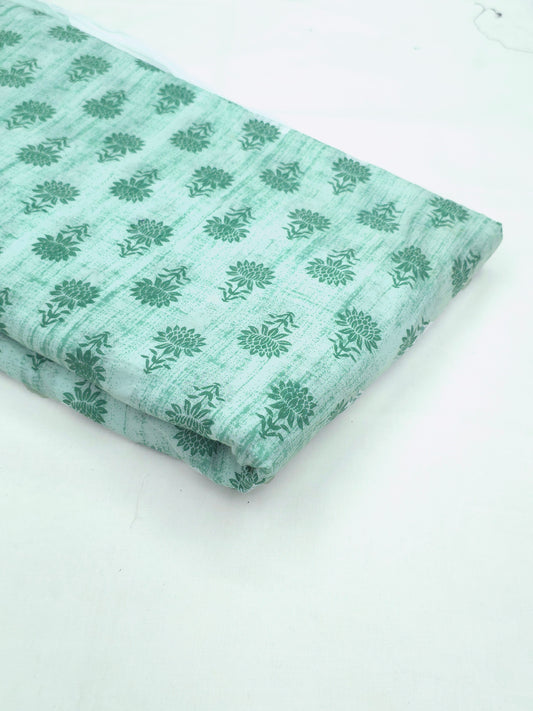 Floral printed pure cotton material DRM-025 **ready to dispatch**