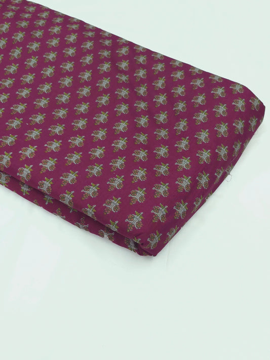 Block printed cotton fabric DRM-068  **ready to dispatch**