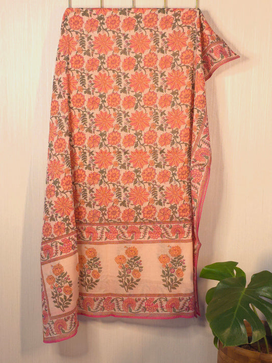 Pure soft cotton dupatta DRM-206 **ready to dispatch**