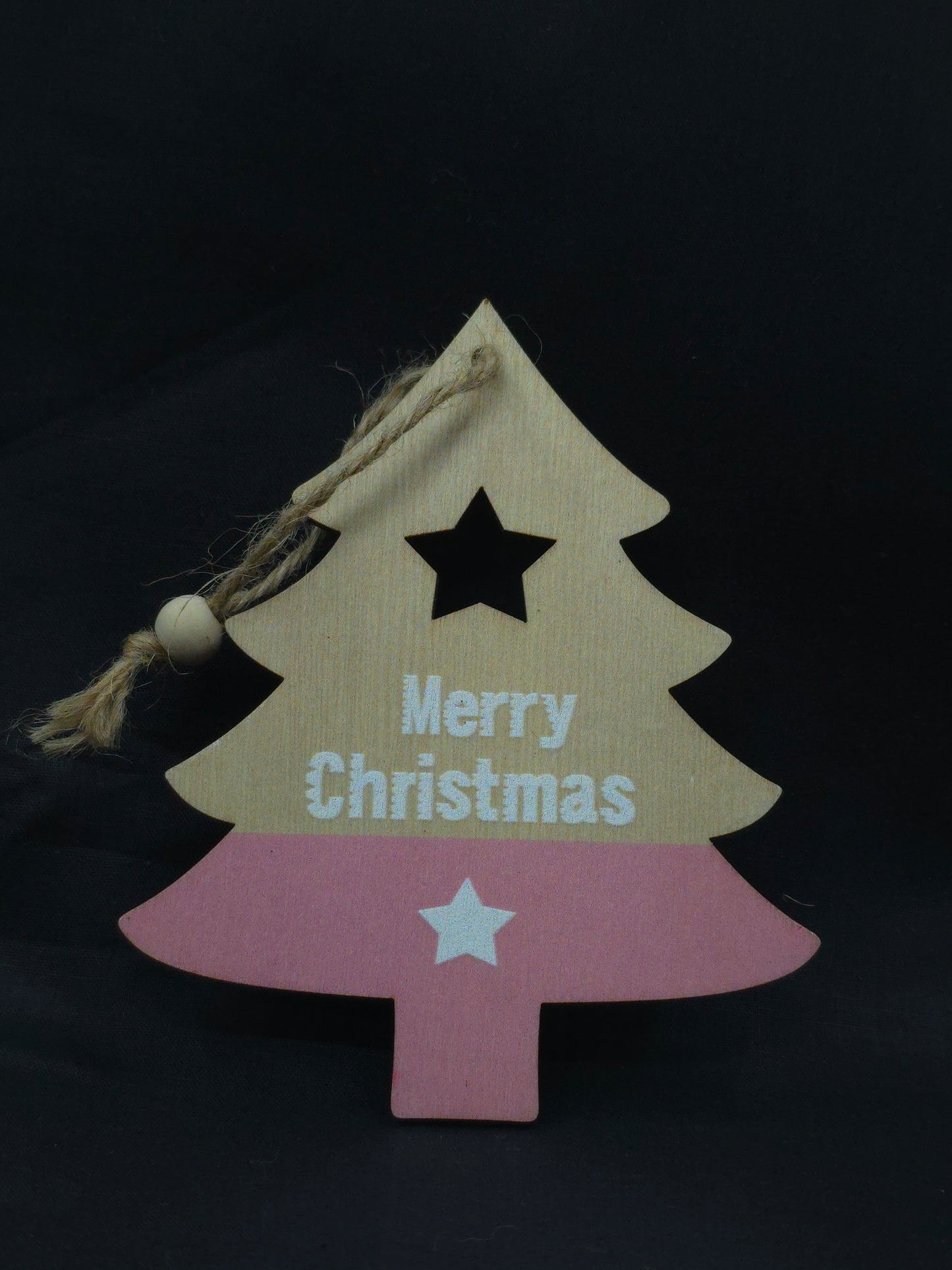 Wooden christmas tree ornament HD-093 **ready to dispatch**