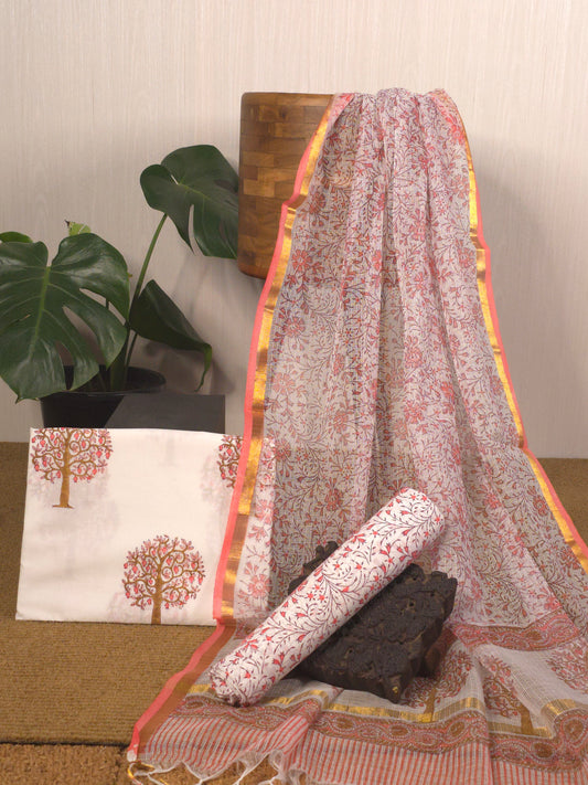 Pure cotton 3(PC) suite with kota dupatta USS-072 **ready to dispatch**