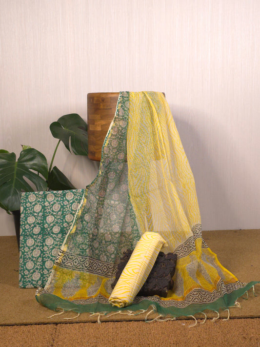 Cotton suite with kota dupatta USS-067 **ready to dispatch**