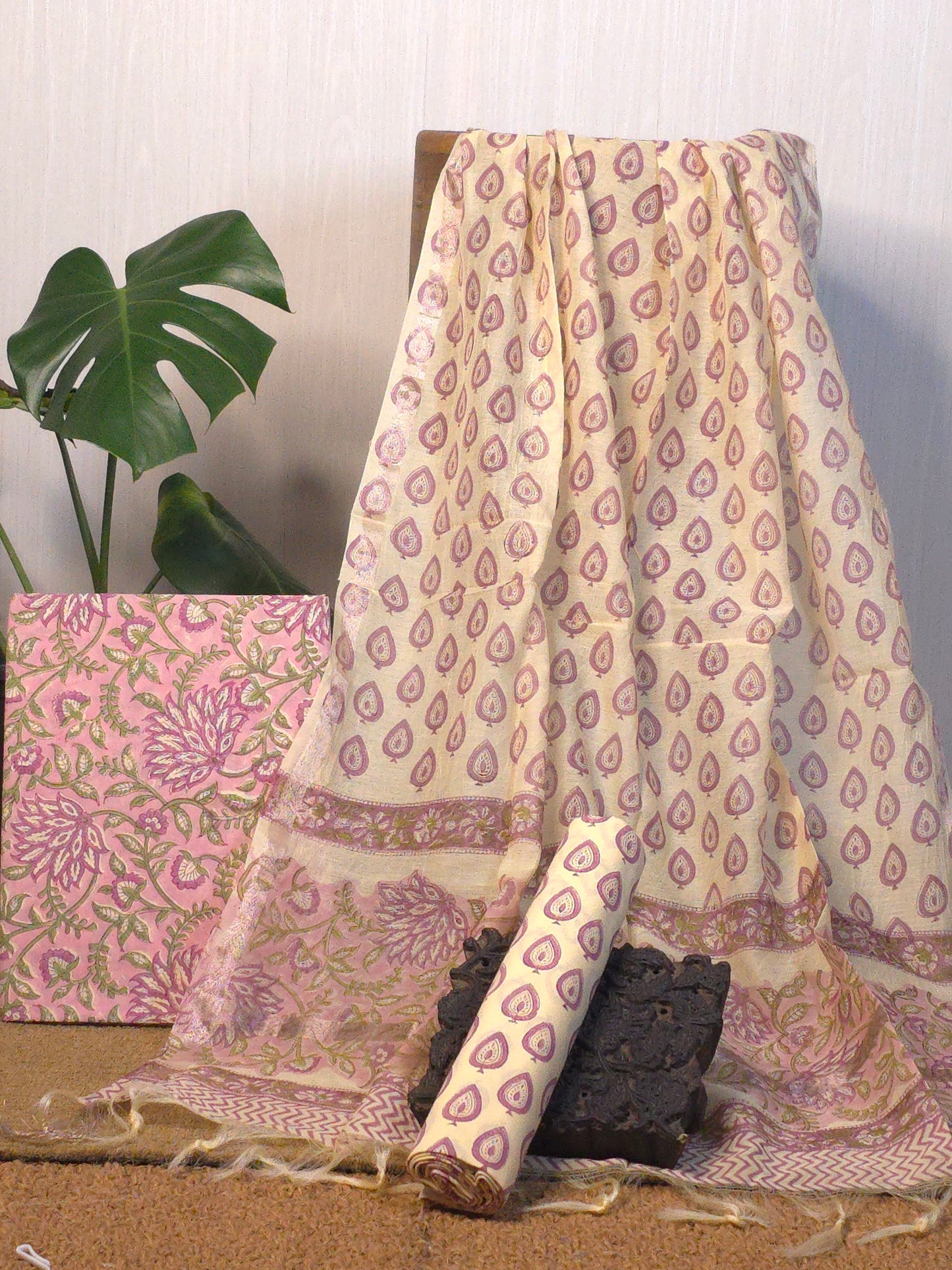 Pure cotton (3PC) suite with dupatta USS-087 **ready to dispatch**