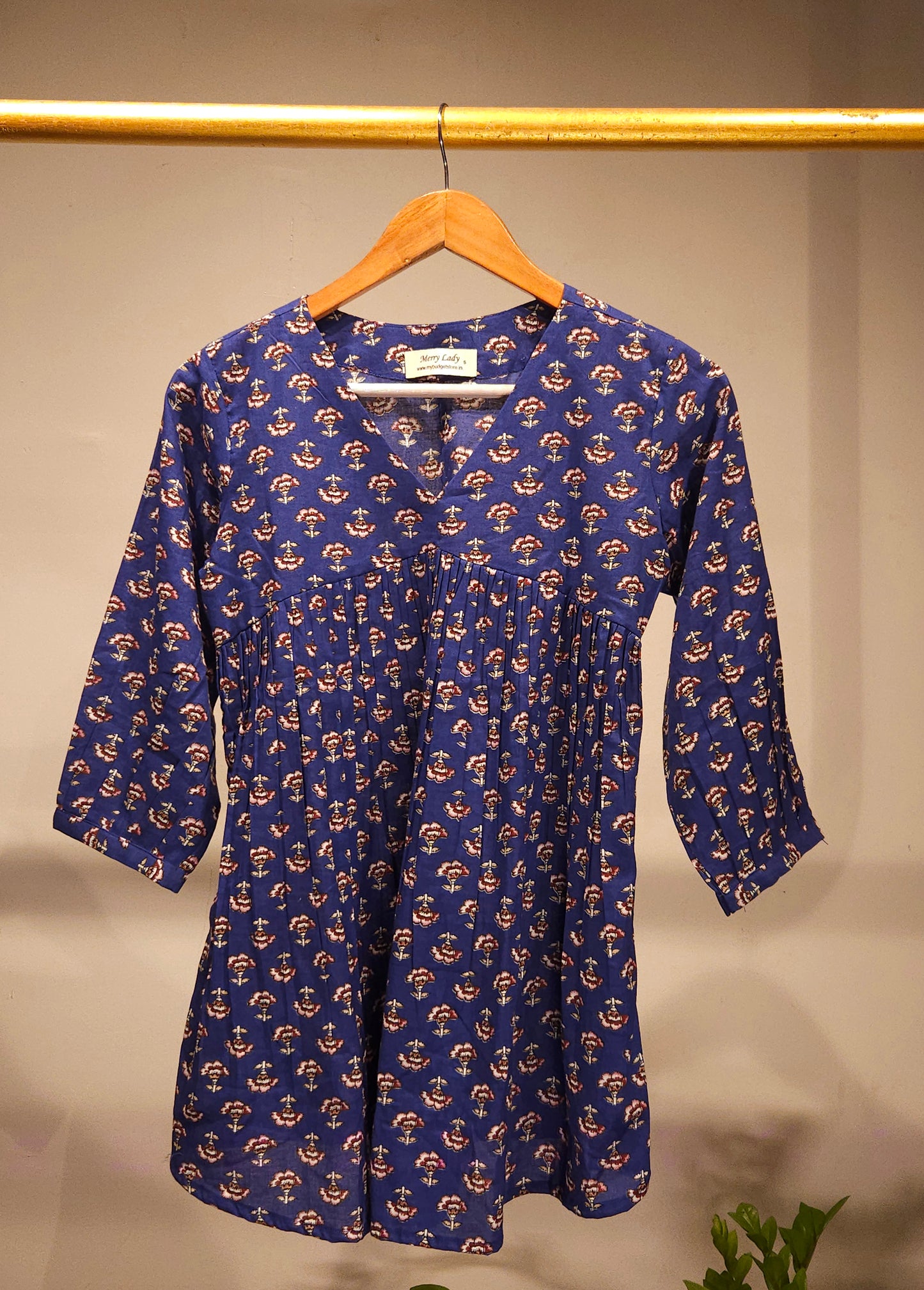 Casual indo western soft cotton tops ( pack of 3) MBS-717 ** Ready to dispatch **