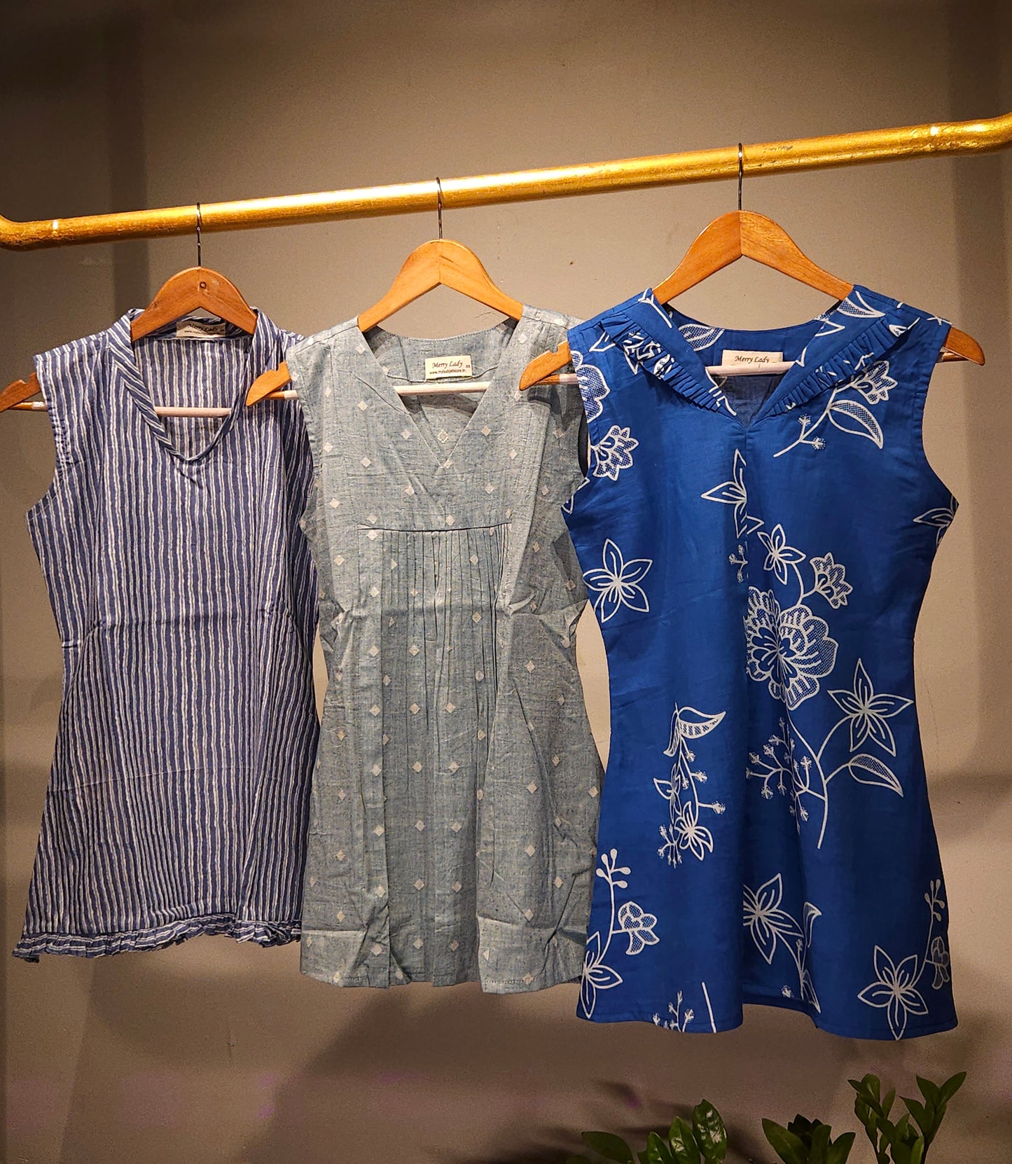 Casual indo western soft cotton tops ( pack of 3) MBS-720 ** Ready to dispatch **