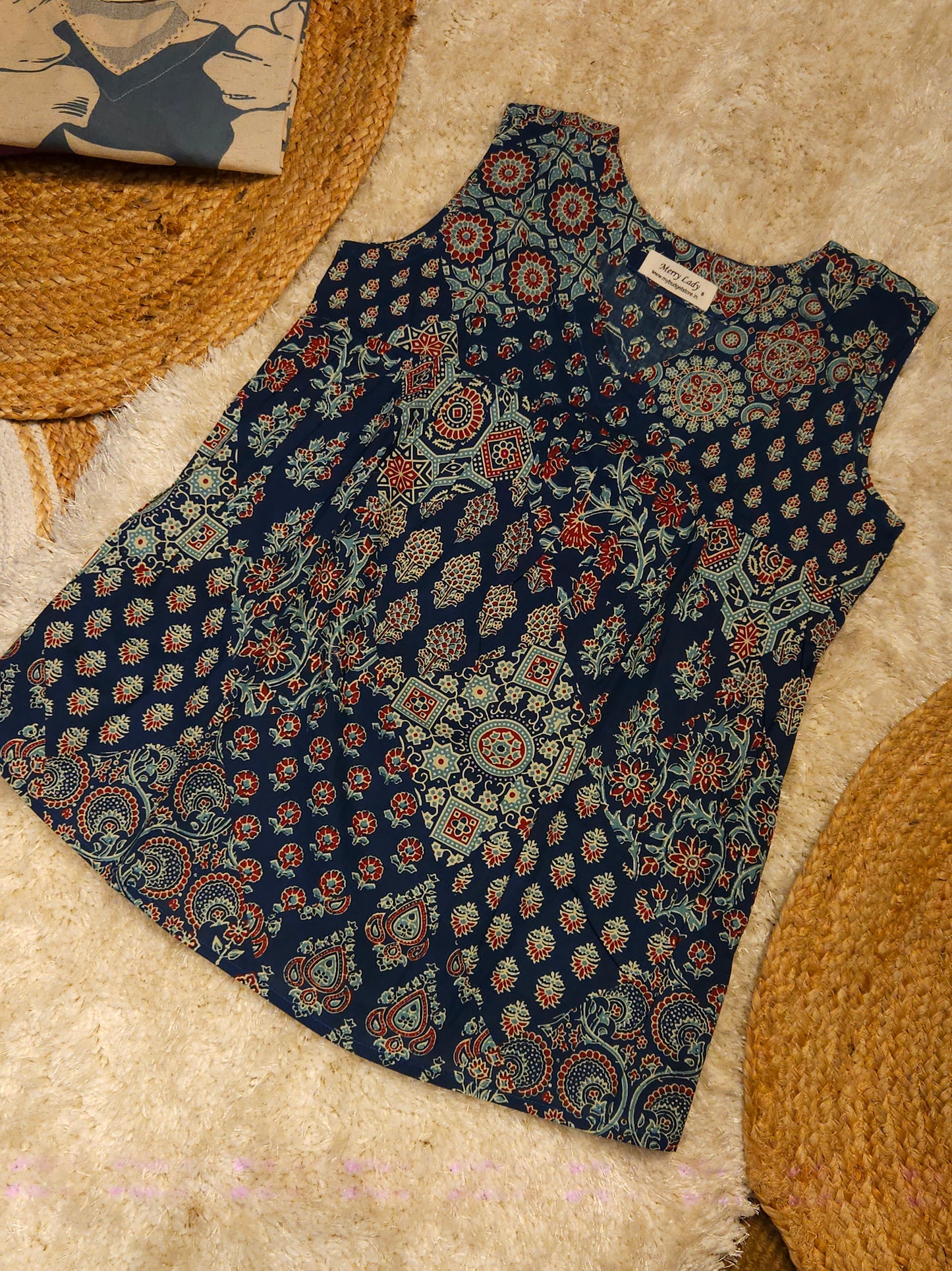 Casual indo western soft cotton tops ( pack of 3) MBS-777 ** Ready to dispatch **