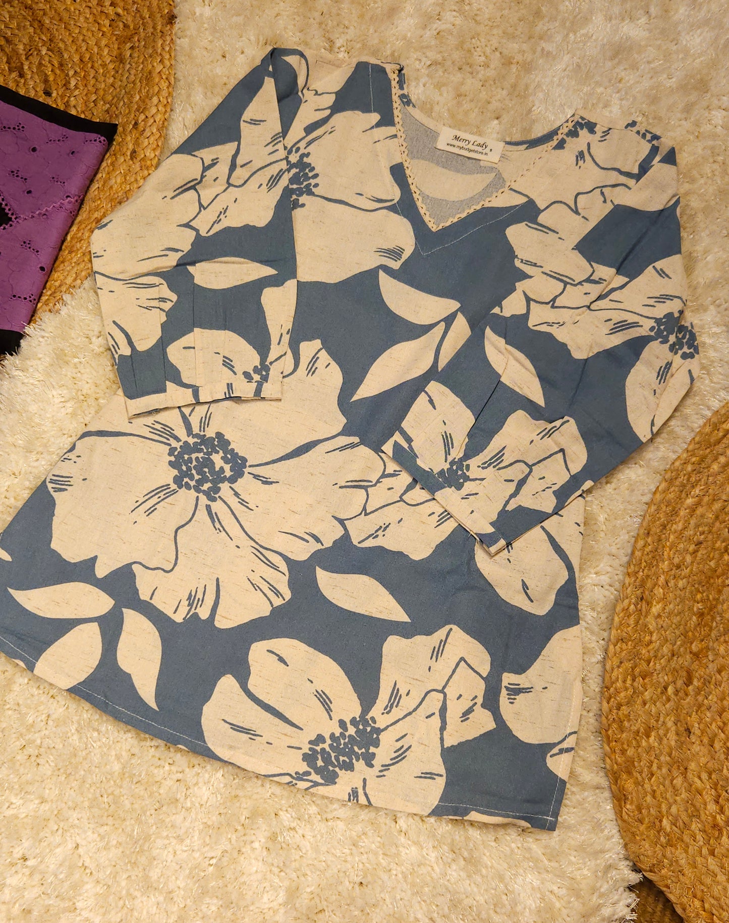 Casual indo western soft cotton tops ( pack of 3) MBS-777 ** Ready to dispatch **