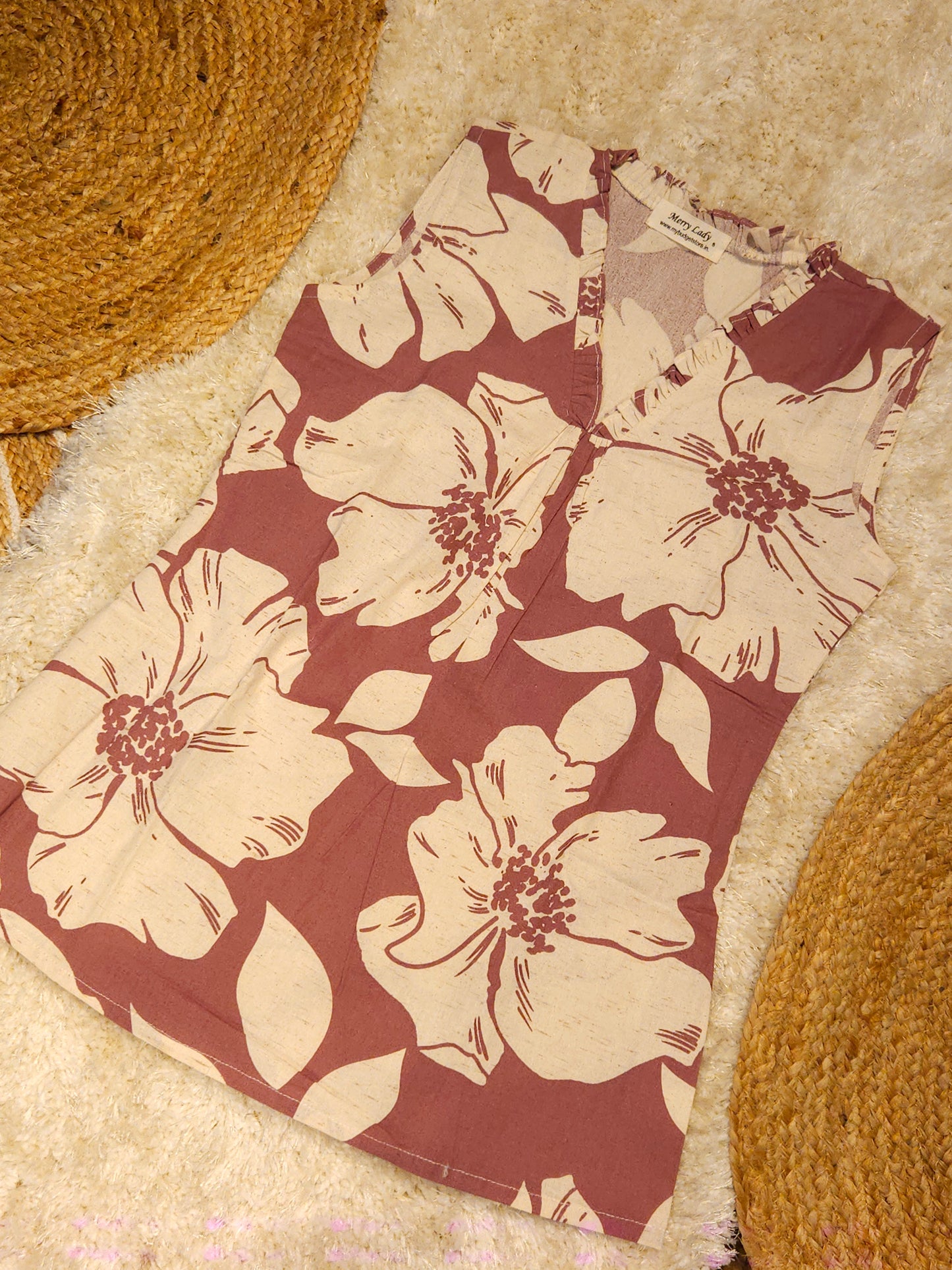 Casual indo western soft cotton tops ( pack of 3) MBS-778 ** Ready to dispatch **