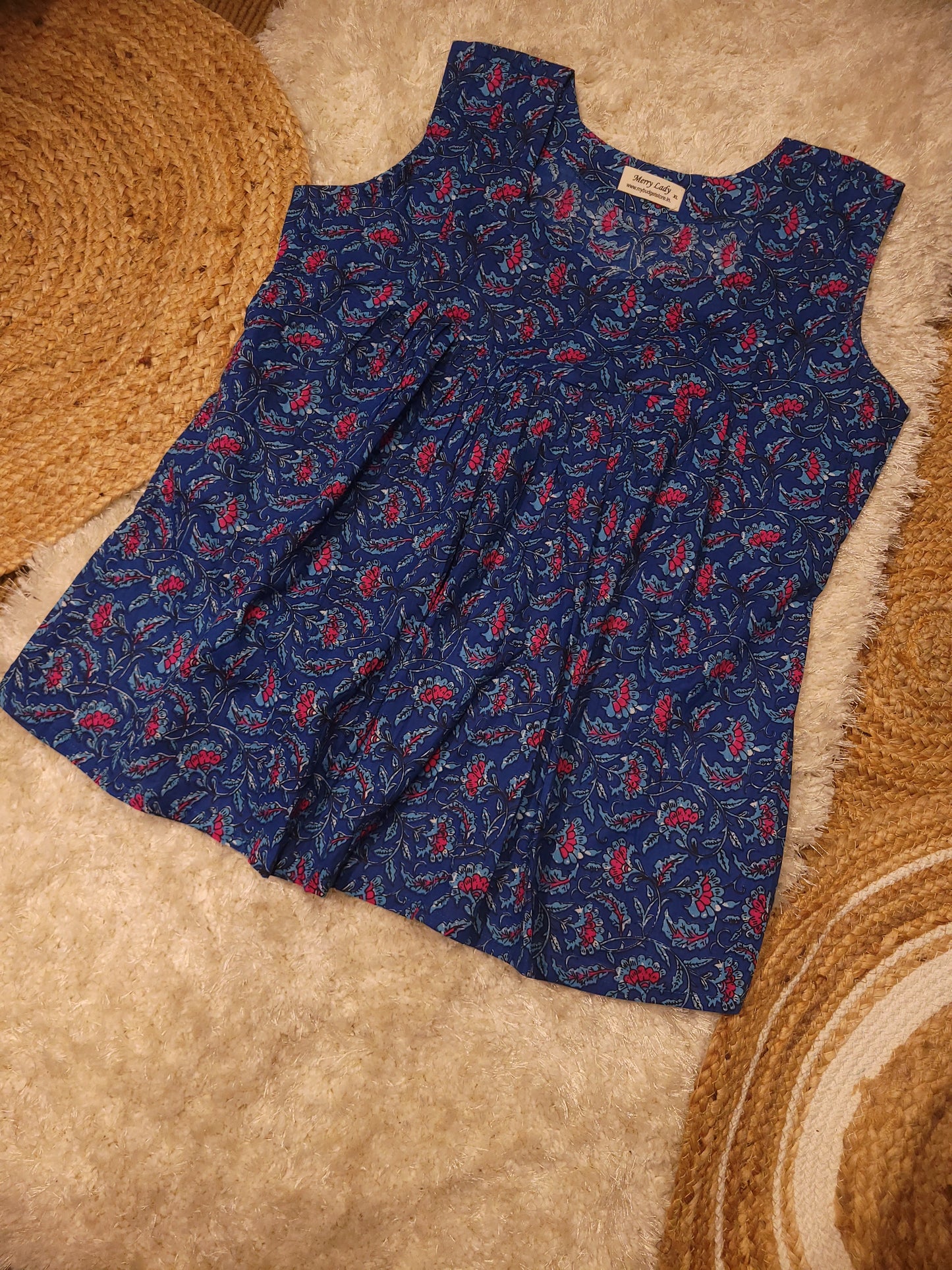 Casual indo western soft cotton tops Sleeves attached ( pack of 3) MBS-789 ** Ready to dispatch **