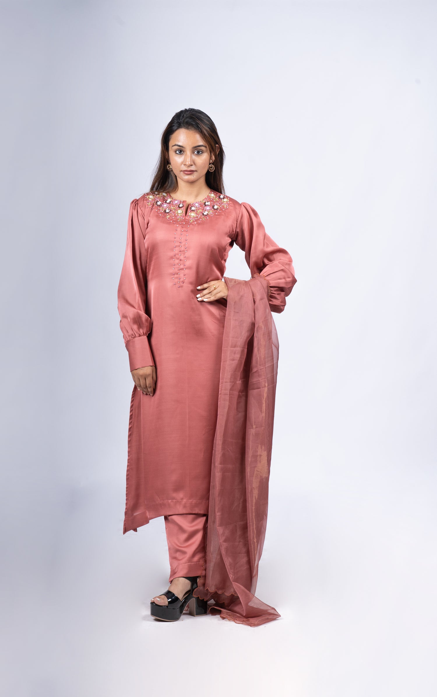 Rani Pink Soft Raw Silk Gharara Suit With Beautiful Color Combination ▶️  Price :- $129 ➡️ Shop Now :- www.palkhifashion.com ✓ C… | Indian outfits,  Raw silk, Fashion