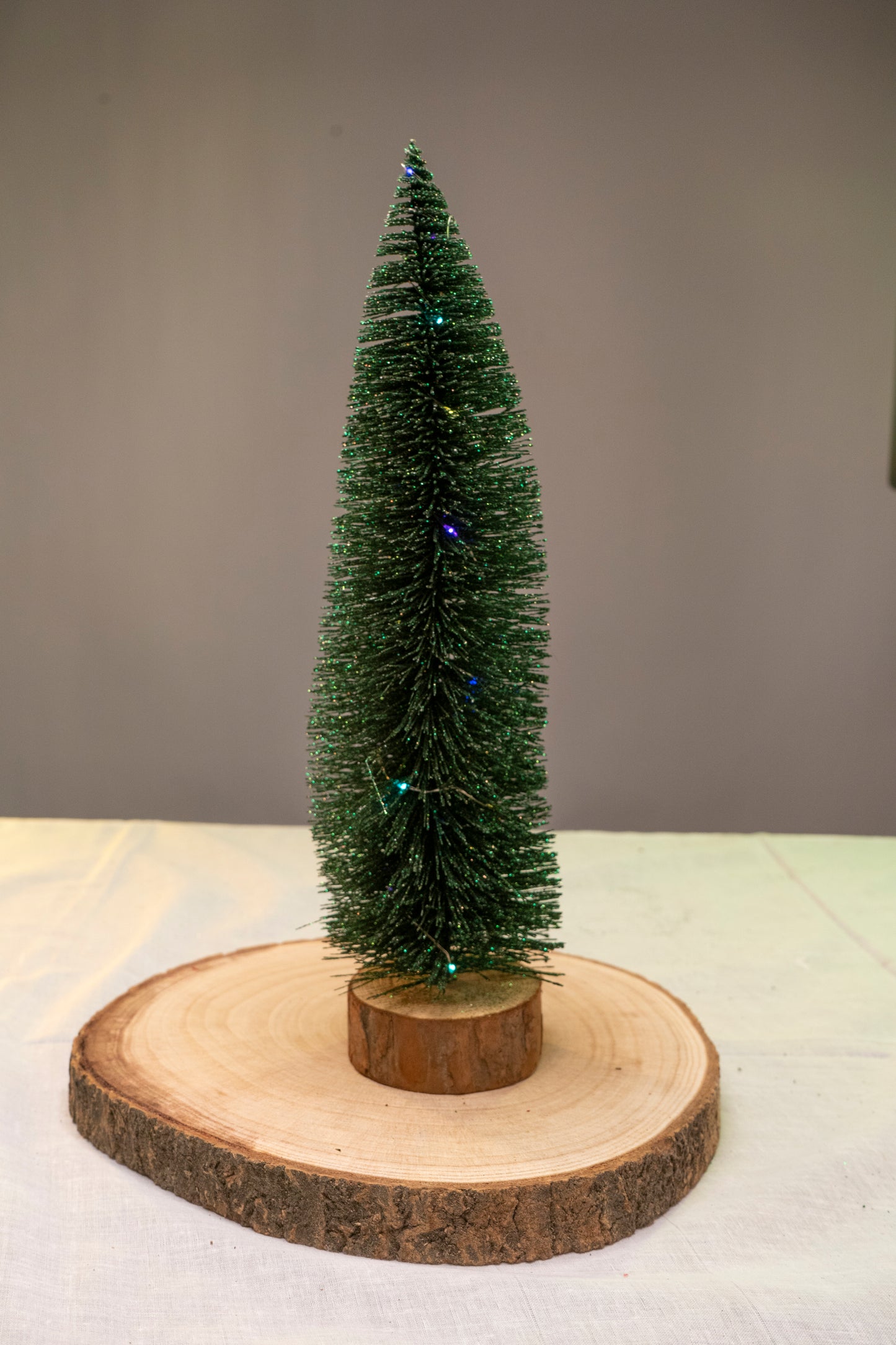 LED Christmas Tree Miniature Table Decor in green shade HD0049