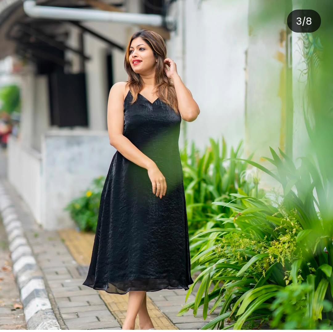 Black velvet organza kurti with jacket MBS-1147 **last piece sale**